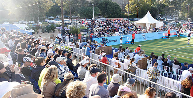 Un nombreux public a suivi le Classic Tennis Tour à Porto-Vecchio (Dr)