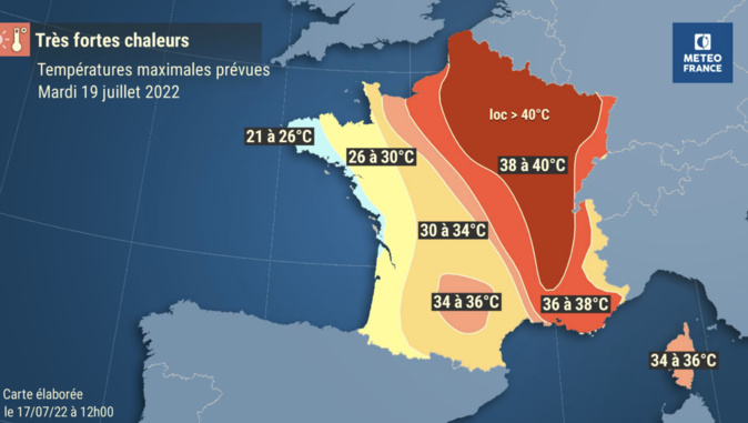 Canicule : vigilance jaune jusqu'à mardi en Haute-Corse Canicule : vigilance jaune jusqu'à mardi en Haute-Corse