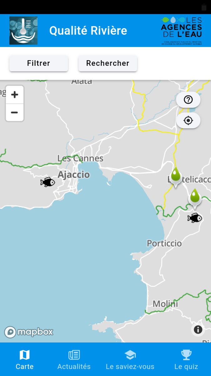 Corse : découvrez en un clic la qualité de votre rivière
