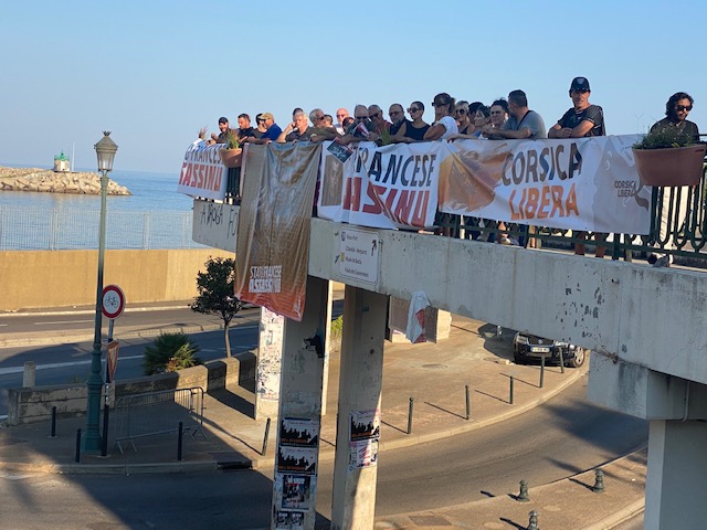 Les militants de Corsica Libera se sont rassemblés à Bastia