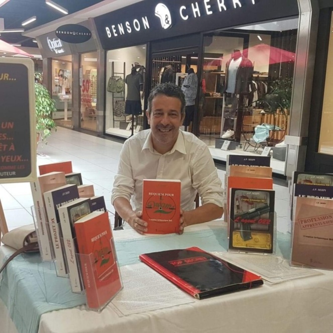 Le romancier Jean-Philippe Serpi en lecture et dédicaces à Bastia