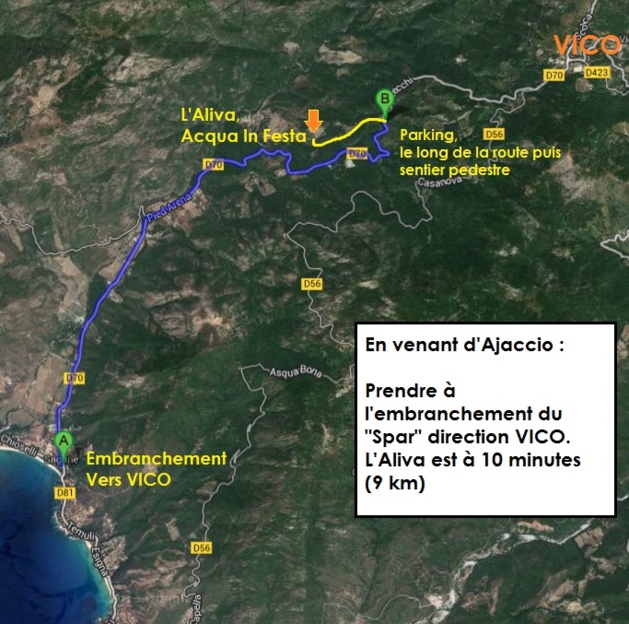 Acqua in Festa à Vico : Demandez le programme Acqua in Festa à Vico : Demandez le programme