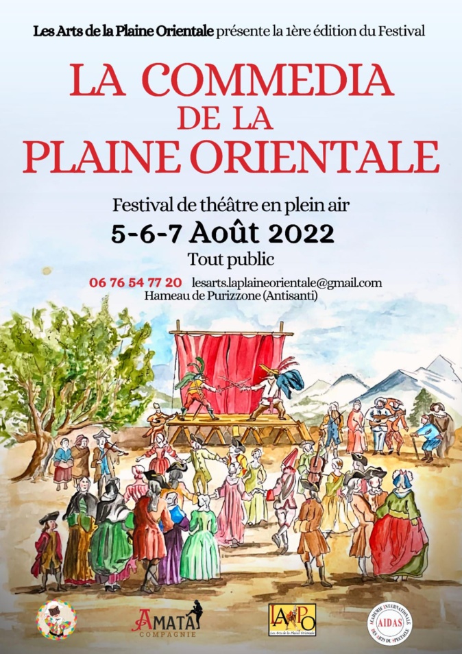 Plaine Orientale : Trois jours de « Commedia » à Antisanti Plaine Orientale : Trois jours de « Commedia » à Antisanti