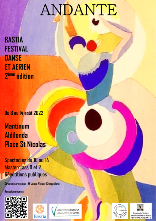 Le Festival danse et aérien « Andante » revient du 8 au 14 août à Bastia pour sa 2e édition
