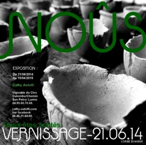 Cathy Astolfi va exposer au Clos Colombu à Lumio Cathy Astolfi va exposer au Clos Colombu à Lumio