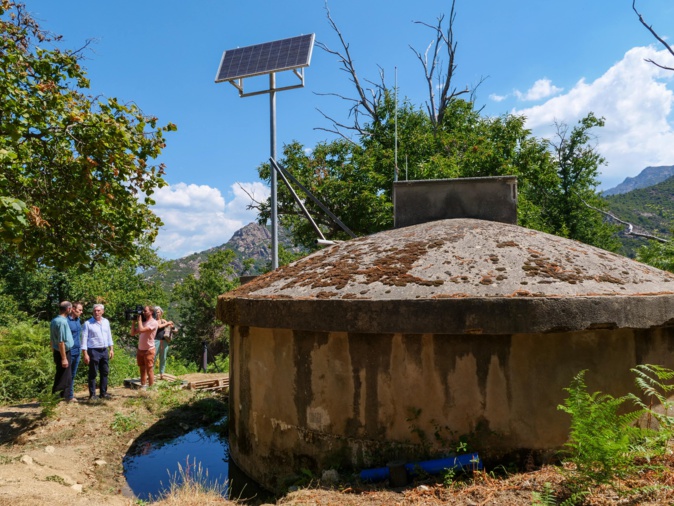 Avec celui d'Olmo, le réservoir de Salasca sera rénové cet hiver. Crédits Photo : CAPA Avec celui d'Olmo, le réservoir de Salasca sera rénové cet hiver. Crédits Photo : CAPA