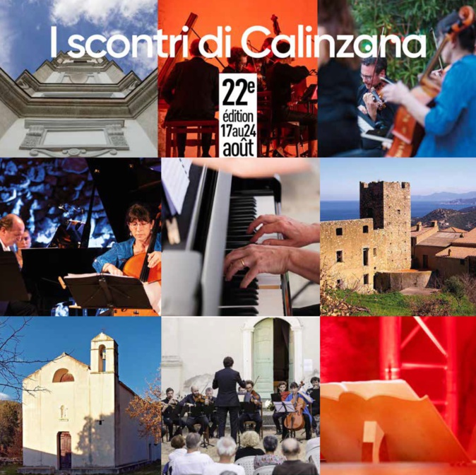Calenzana à l'heure des 22es Rencontres de musiques classique et contemporaine Calenzana à l'heure des 22es Rencontres de musiques classique et contemporaine