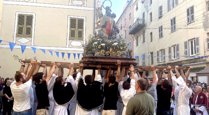 A Bastia, la fête de San Roccu a retrouvé son lustre d'antan