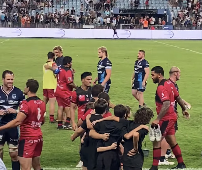 Rugby en fête avec Montpellier-Lyon à Furiani : Le LOU s'impose en seconde période