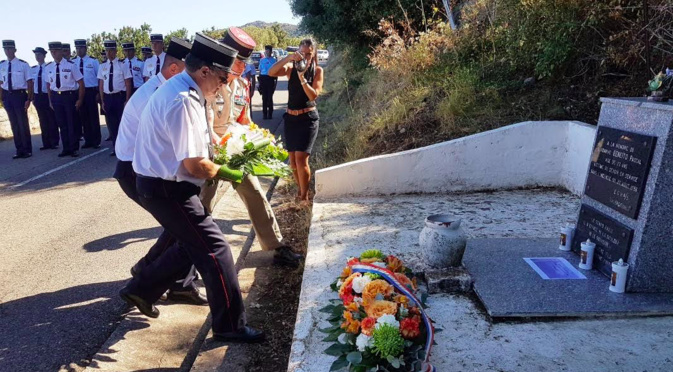 La mémoire du gendarme Pascal Beneito honorée à Lumio