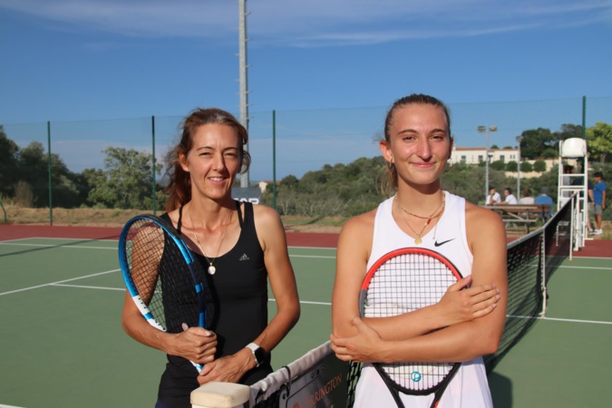La finale simple dames a été remportée par Valérie Kervizic à gauche face à Sidonie Rault