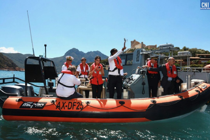 Hervé Berville à la rencontre de la SNSM de Calvi Hervé Berville à la rencontre de la SNSM de Calvi
