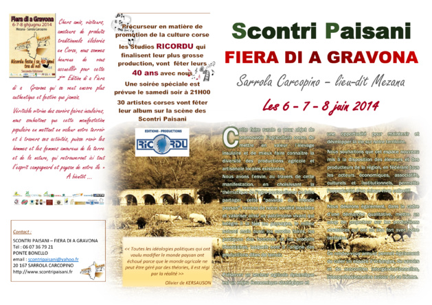 Fiera di a Gravona : Lorsque les chemins de la naturopathie croisent ceux des bergers…