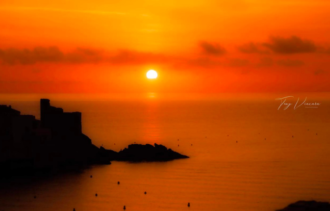 La photo du jour : Lever de soleil depuis Erbalonga La photo du jour : Lever de soleil depuis Erbalonga