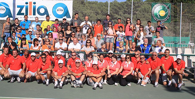 Cérémonie protocolaire des XXVIIIèmes championnats de Corse de tennis