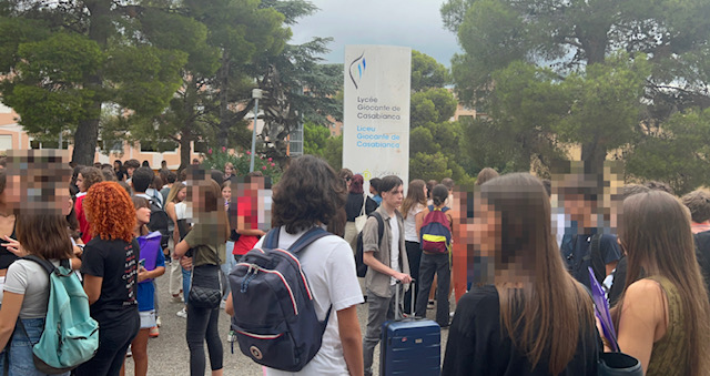 Environ 400 élèves de seconde du lycée Giocante di Casabianca de Bastia ont fait leur rentrée
