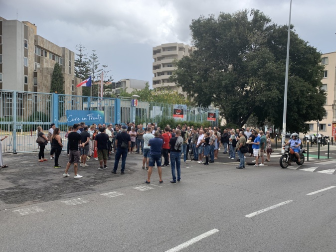 Bastia : un rassemblement de soutien au militant nationaliste Félix Benedetti Bastia : un rassemblement de soutien au militant nationaliste Félix Benedetti
