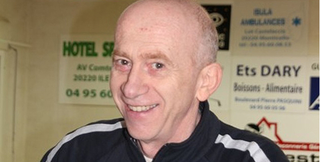 Dr Jean-Louis Guidoni, président du Squash Loisirs Ile-Rousse