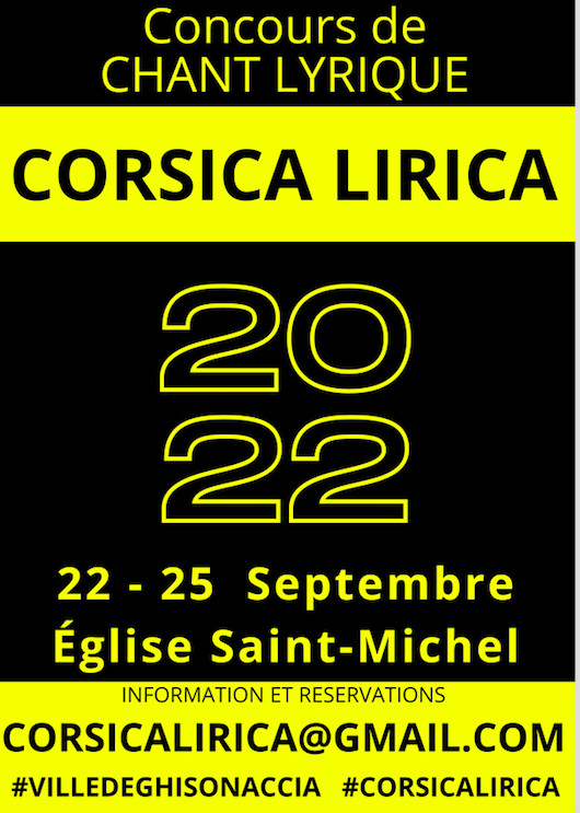 A Ghisonaccia, la deuxième édition de Corsica Lirica met la langue corse à l'honneur 