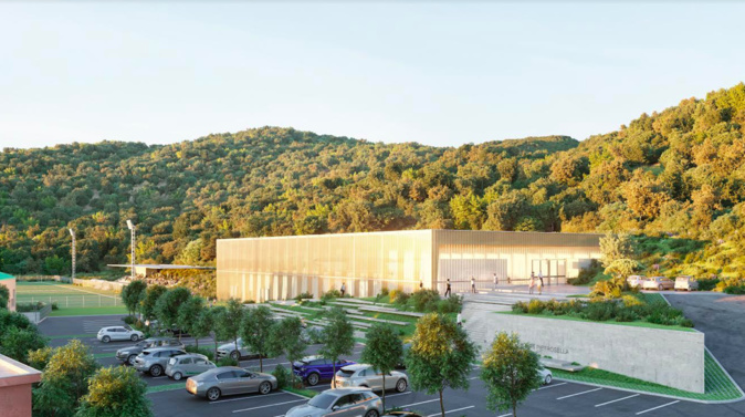 La nouvelle halle. Crédit photo Mairie de Pietrosella La nouvelle halle. Crédit photo Mairie de Pietrosella