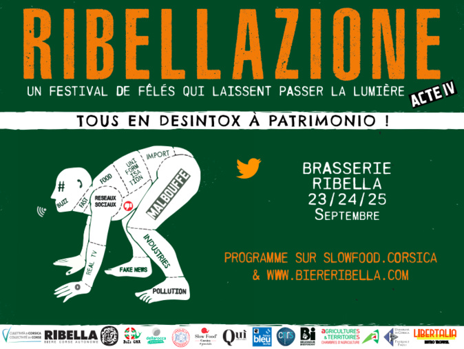 Ribellazione ! Le festival SlowFood revient à Patrimonio du 23 au 25 septembre