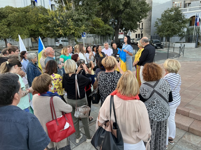 Une trentaine de personnes à Bastia Une trentaine de personnes à Bastia