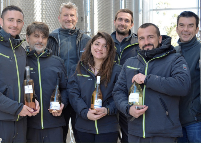 Une partie de l’équipe Une partie de l’équipe