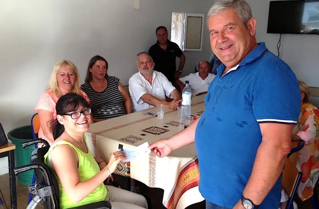 Le geste de “Pescadori in Festa” à Maëlie Le geste de “Pescadori in Festa” à Maëlie