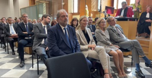 Les trois ministres. Photo CNI. Les trois ministres. Photo CNI.