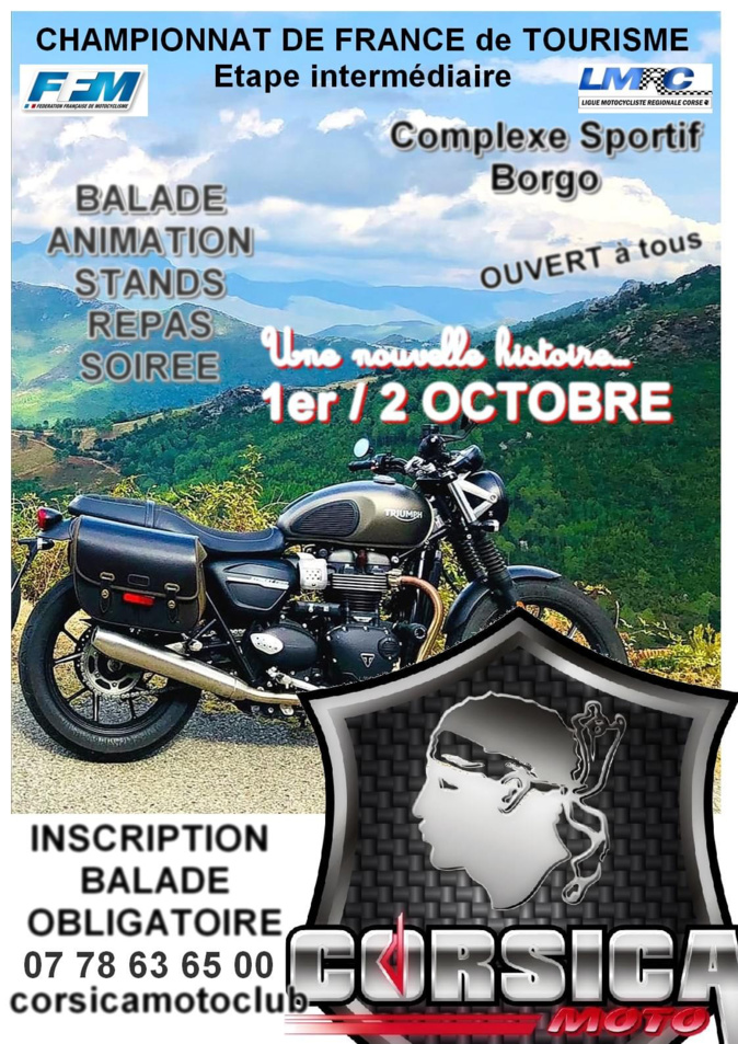 "Nouvelle histoire" : à Borgo, l'étape corse du championnat de France de tourisme 2022 "Nouvelle histoire" : à Borgo, l'étape corse du championnat de France de tourisme 2022