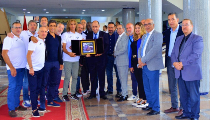 La délégation de l'ASB92 reçue par les élus de la région Fes/Meknès