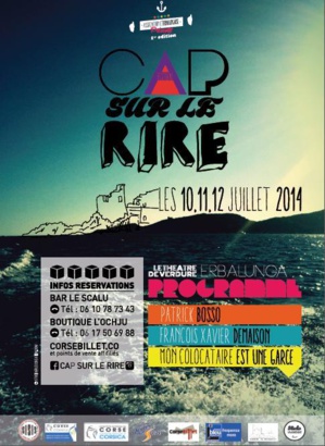 "Cap sur le rire" un festival dédié à l'humour et à la bonne humeur à Erbalunga