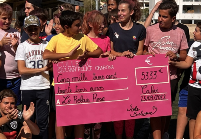 Collège de Calvi : les élèves récoltent 5 333€ au profit de Endur'Ensemble Collège de Calvi : les élèves récoltent 5 333€ au profit de Endur'Ensemble