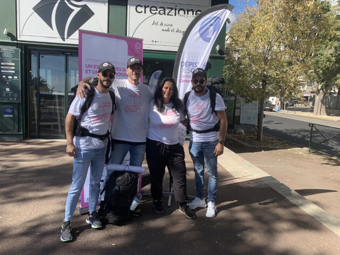 Octobre Rose : 3 Tiktokeurs bastiais sur les routes pour récolter des fonds. Aidez-les Octobre Rose : 3 Tiktokeurs bastiais sur les routes pour récolter des fonds. Aidez-les