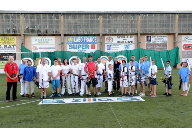 Un concours fédéral de tir à l'arc en nocturne à Calvi Un concours fédéral de tir à l'arc en nocturne à Calvi