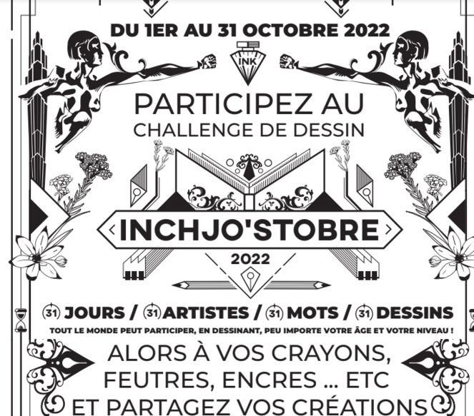 Challenge de dessin « Inchjo’stobre » 2022