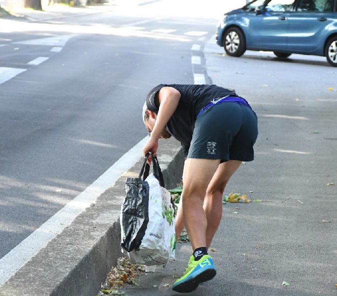 les sept membres de l'association Ploggathon, ont récolté 30 000 mégots et 450kg de déchets les sept membres de l'association Ploggathon, ont récolté 30 000 mégots et 450kg de déchets