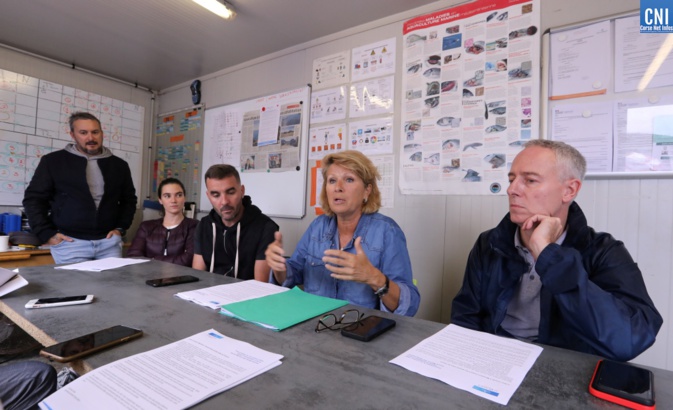 Catherine Riera, directrice du groupe, lors de la conférence de presse. Photos Michel Luccioni Catherine Riera, directrice du groupe, lors de la conférence de presse. Photos Michel Luccioni