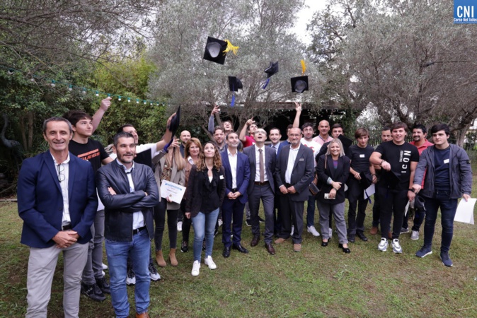 Ajaccio : les apprentis d'EDF ENGIE Corse ont reçu leurs diplômes 
