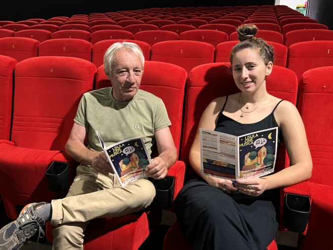 Alain Remond-Suzzoni, délégué général du festival et Alizée Pinelli, directrice artistique Alain Remond-Suzzoni, délégué général du festival et Alizée Pinelli, directrice artistique