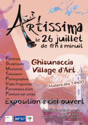 Artissima à Ghisonaccia : L'art dans la rue Artissima à Ghisonaccia : L'art dans la rue