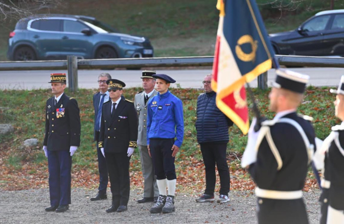 La ceremonie à Vizzavona La ceremonie à Vizzavona
