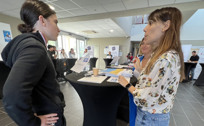 Dumè, 17 ans, est venu s'informer au CFA Dumè, 17 ans, est venu s'informer au CFA