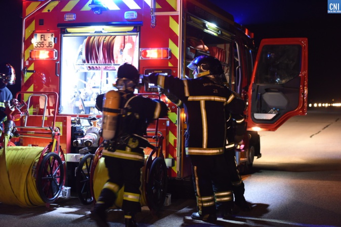 EN IMAGES - L'impressionnante simulation d'un crash d'avion à l’aéroport de Calvi EN IMAGES - L'impressionnante simulation d'un crash d'avion à l’aéroport de Calvi