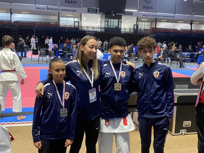 Les jeunes karatékas de l'ACA ont brillé devant Alexandra Feracci Les jeunes karatékas de l'ACA ont brillé devant Alexandra Feracci