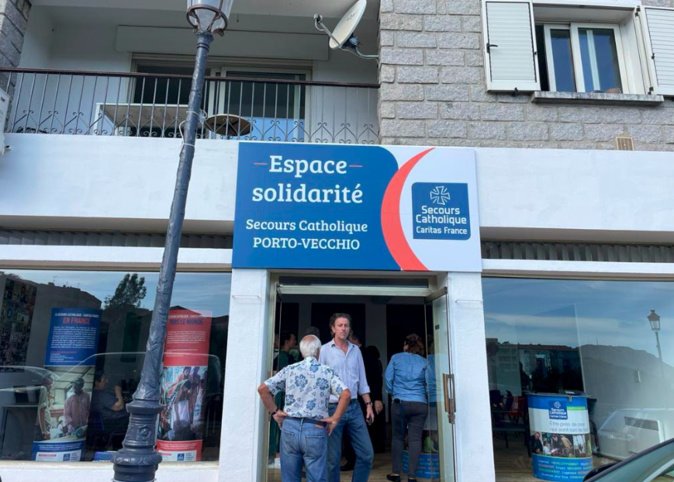 les locaux du Secours Catholique de Porto-Vecchio les locaux du Secours Catholique de Porto-Vecchio