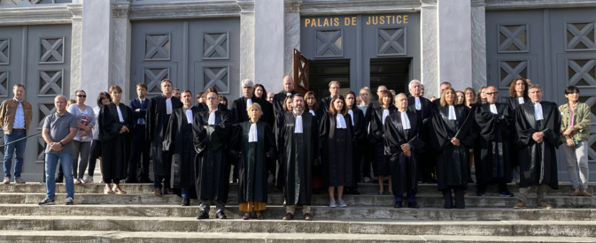 Le rassemblement de Bastia (Photo L.P) Le rassemblement de Bastia (Photo L.P)