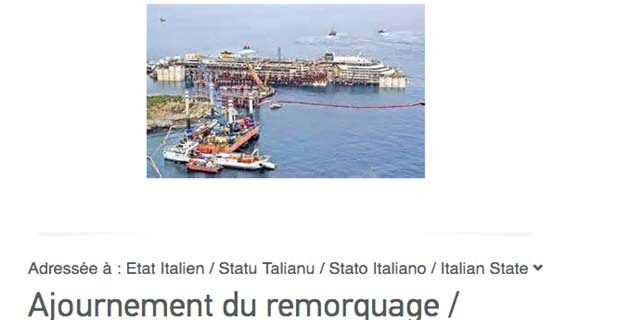 Signez la pétition en ligne pour demander l'ajournement du remorquage