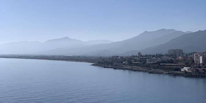 Fin de matinée le 30 octobre à Bastia (Laurence Calligar)