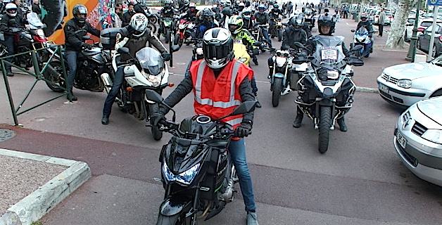 En 2016 déjà, les motards bastiais manifestaient contre le contrôle technique obligatoire pour les deux roues. (Archive CNI)